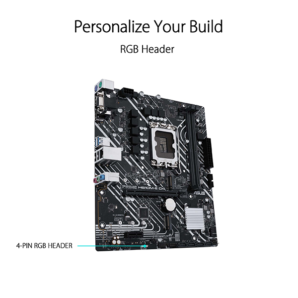 Asus Prime H610M-E D4 M-ATX Motherboard